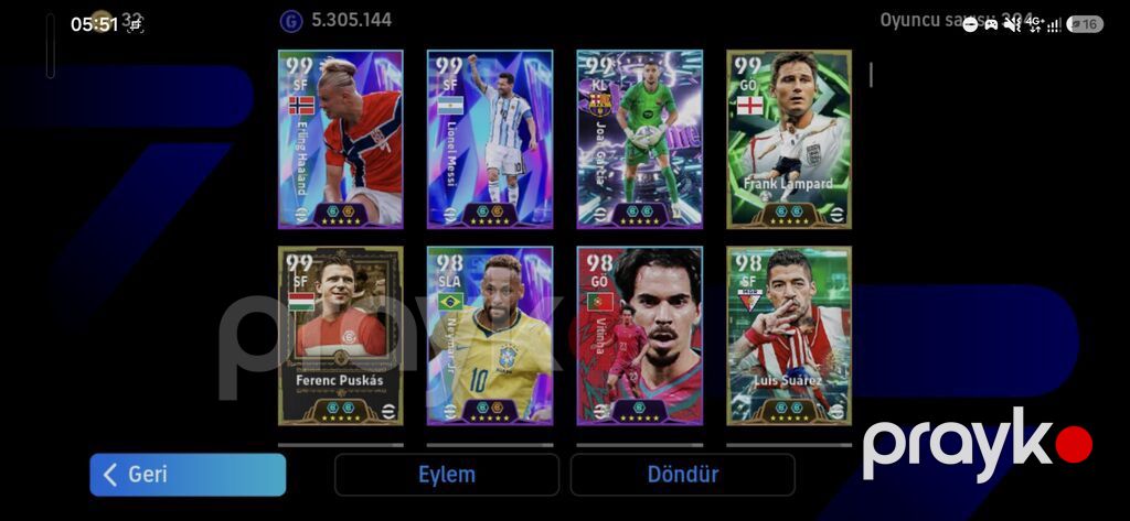 EFootball hesabı – güclü komanda və nadir menecerlər - Oyun — Digər, Astara (4)