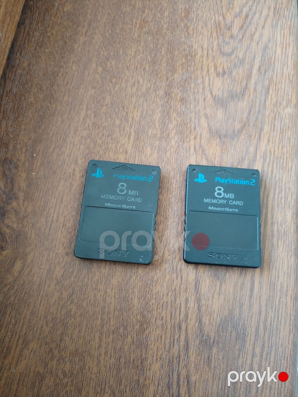 Sony Playstation 2 memory Card islek veziyyetdedirler ikisi bir yerde — Oyun konsolları, Bakı (2)