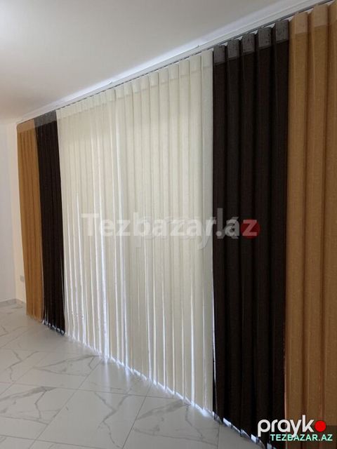 Dikey pərdə jalüzz — Bakı