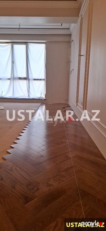 Parket və laminat — Döşəmə və tavan işləri, Bakı (10)