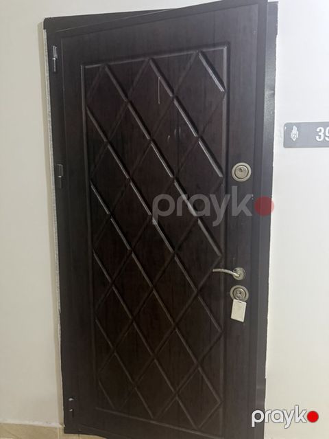 Giriş/qapı – metal əsaslı, dekorativ romb naxışlı MDF üzlük — Bakı
