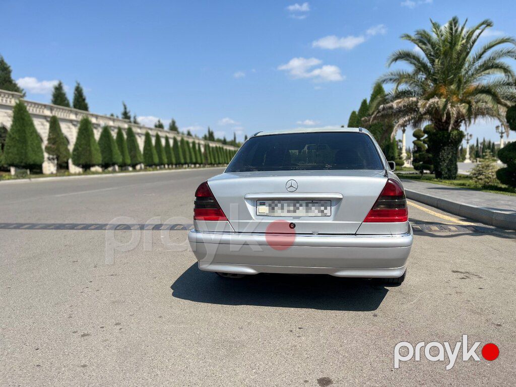 Mercedes C 200, 2.0 L, 1998 il, 400 000 km — Avtomobillər, Samux (3)
