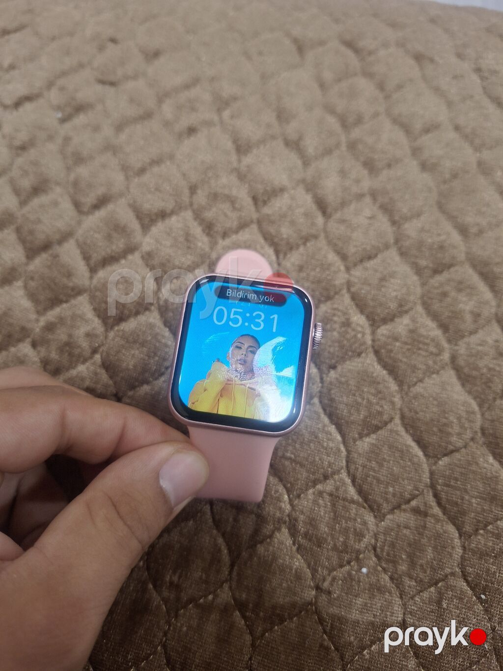 Yeni, Smart saat, Smart, Sensor ekran, rəng - Çəhrayı — Ağıllı saatlar, Gəncə (2)