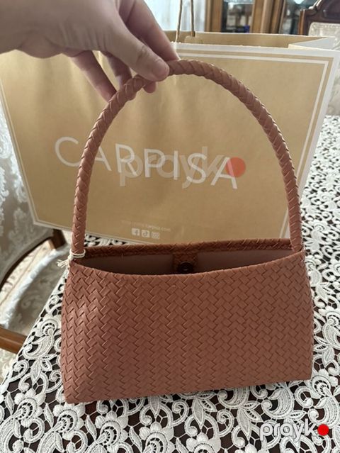 Carpisa qadın çantası - Model: toxuma fakturalı çiyin/əl çantası — Bakı