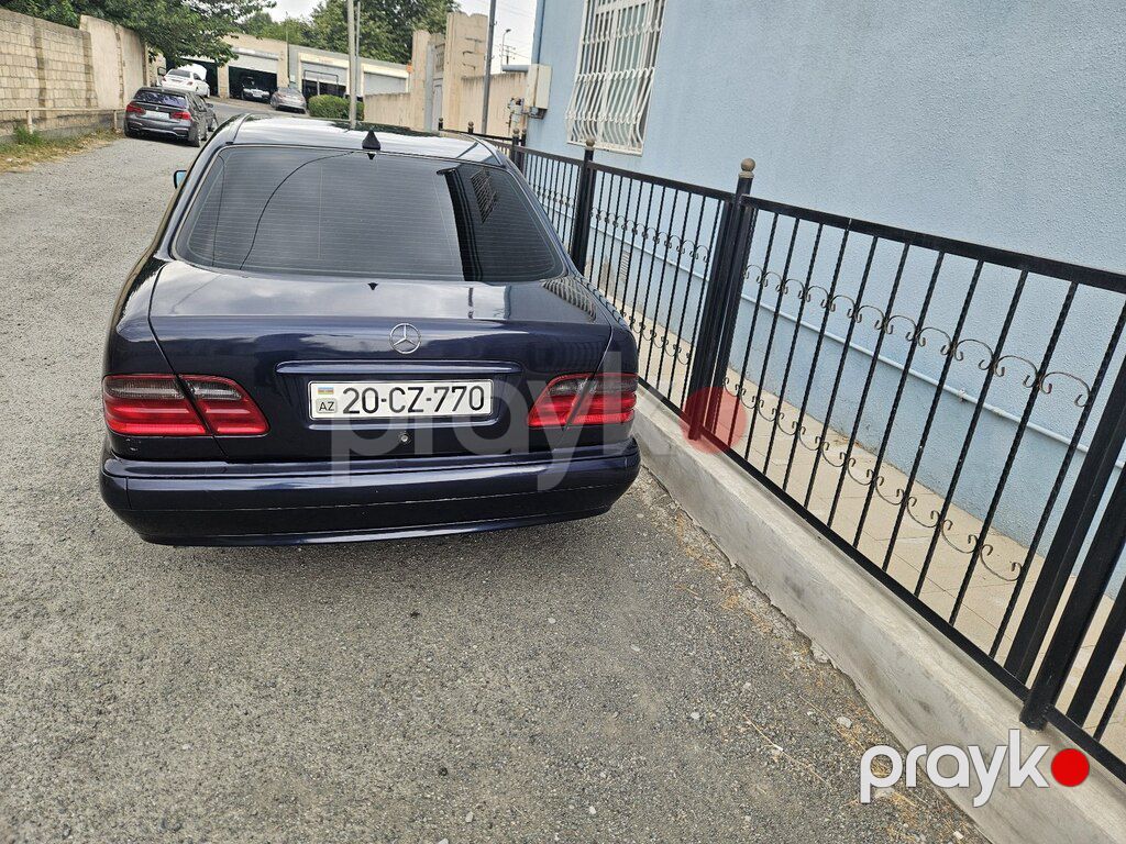 Mercedes E 200, 2.0 L, 1997 il, 360 000 km — Avtomobillər, Bərdə (8)