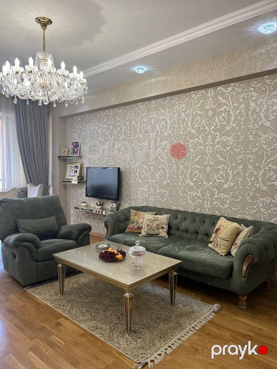 Satılır 3 otaqlı yeni tikili 120 m² — Mənzil, Bakı (9)