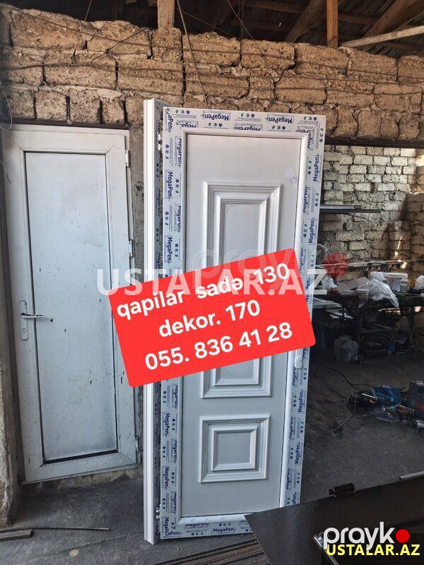 Plastik pəncərə və qapilar — Pəncərələr, qapılar, balkonlar, Bakı (8)