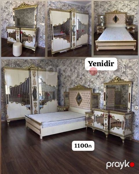 *1100₼ işlənməmiş Yataq mebeli Satılır*‼ Baha alınıb Əlavə — Mehdiabad