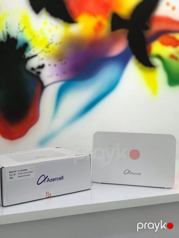 Azercell Wi-Fi Modem router 4G LAN kabel — Şəbəkə və server avadanlığı, Bakı (7)