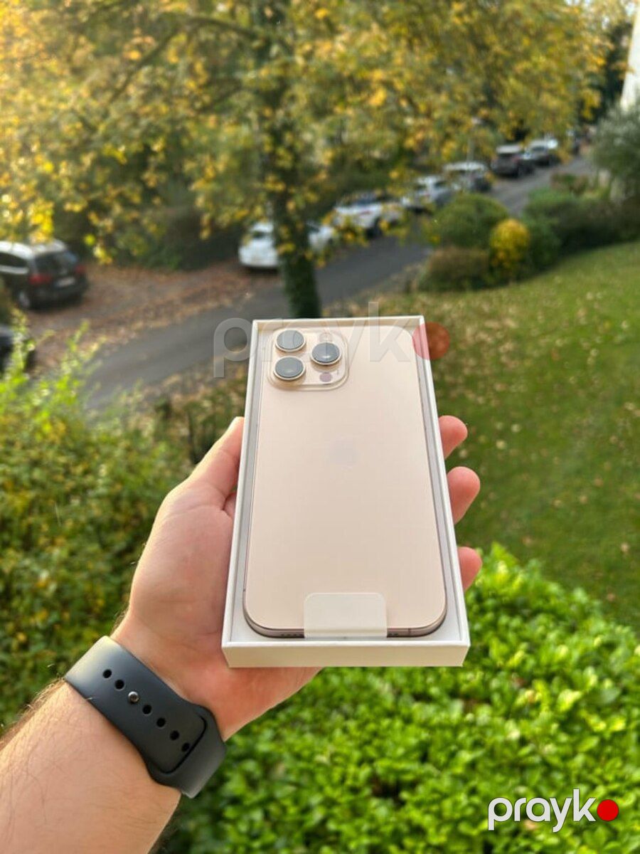 Apple iPhone 16 Pro Max Desert Titanium 256GB/8GB — Smartfonlar, Bakı (2)