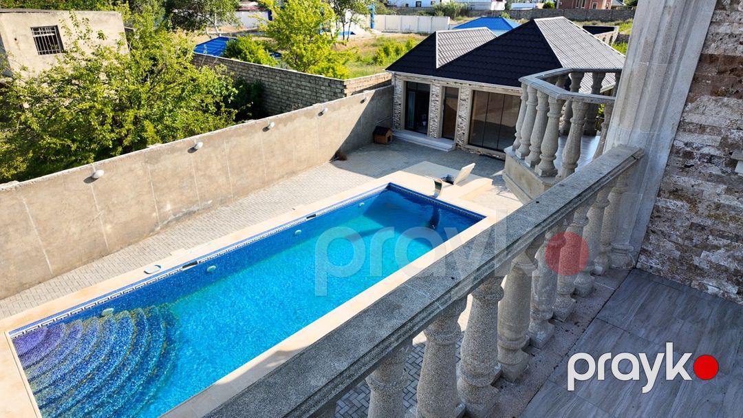 Satılır 5 otaqlı həyət evi/bağ evi 400 m² — Ev, villa, Bakı (4)