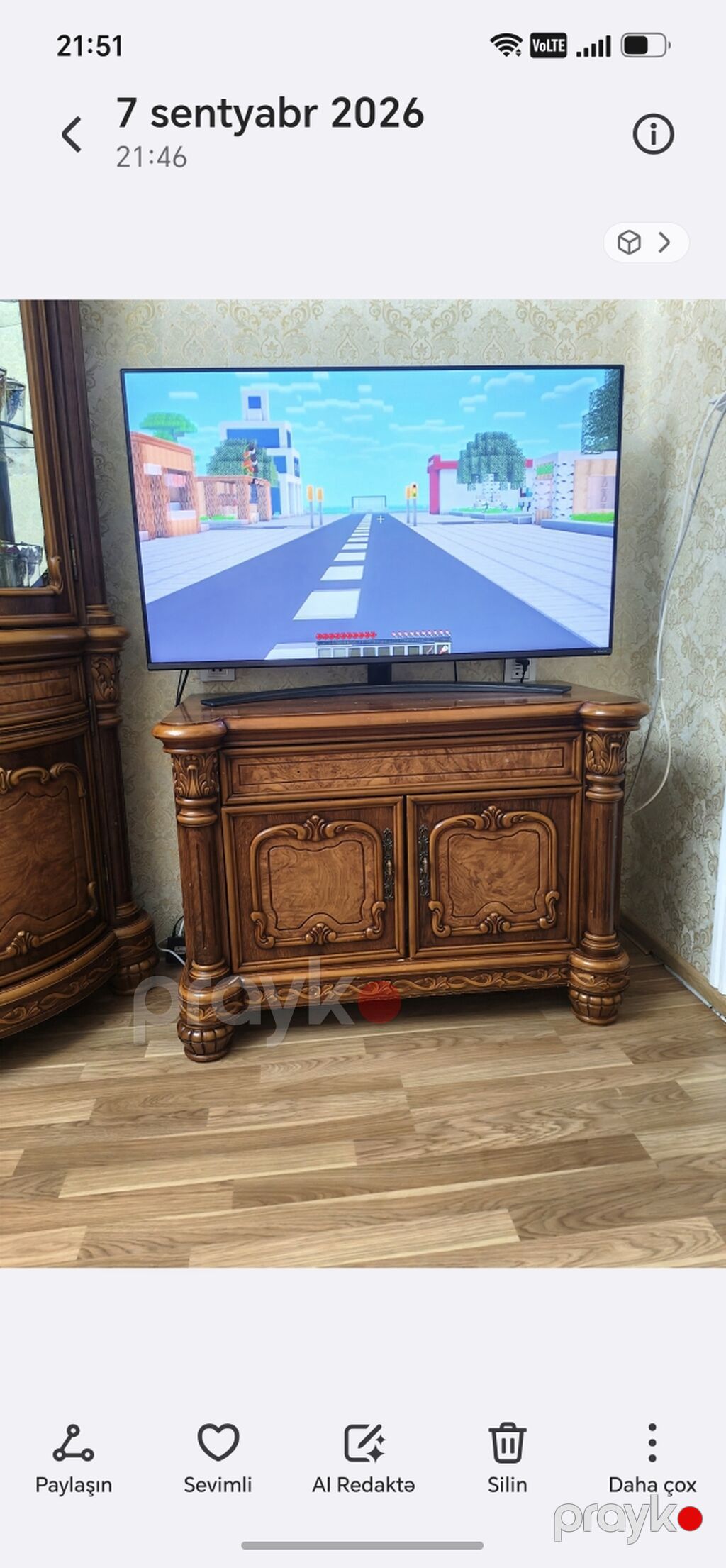 Klassik üslublu qonaq otağı mebel dəsti. dest satılır tək tekde — Qonaq otağı üçün, Sanqaçal (2)