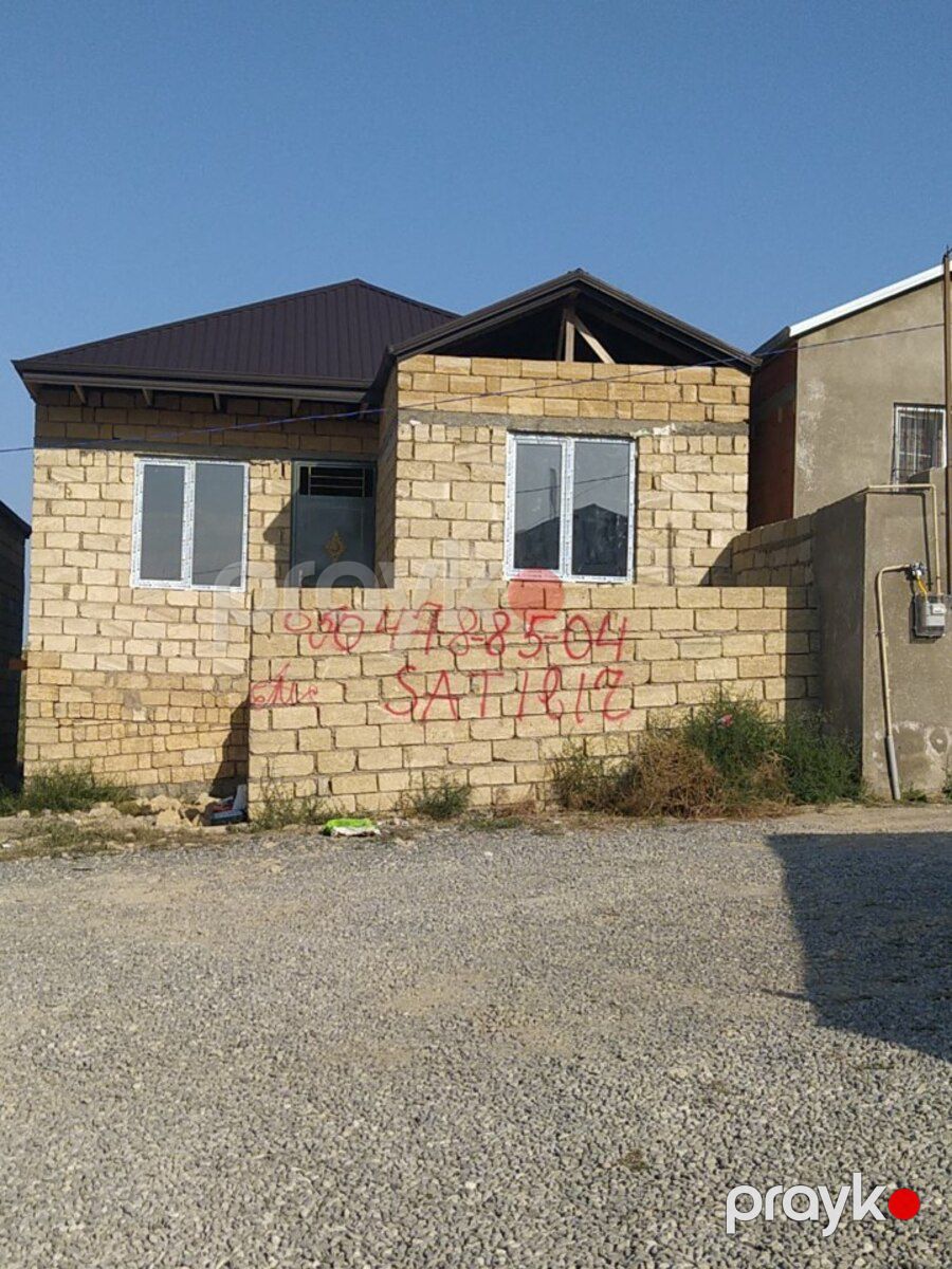 Satılır 3 otaqlı həyət evi/bağ evi 70 m² — Ev, villa, Bakı (2)