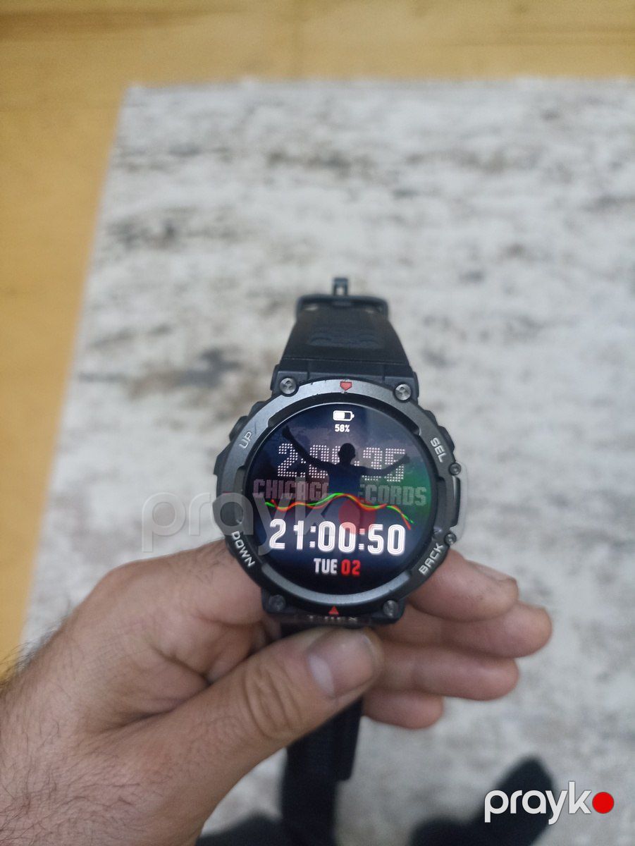 Amazfit T-Rex 2 Ember Black — Ağıllı saatlar və biləkliklər, Bakı (2)