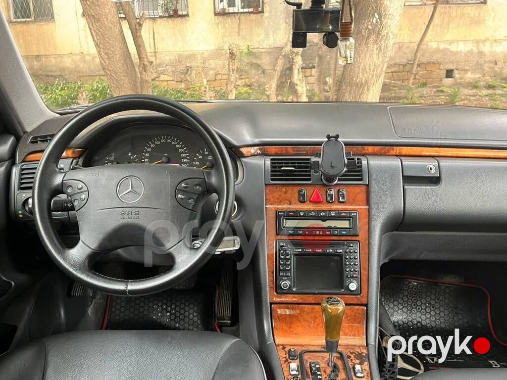 Mercedes E 240, 2.4 L, 2002 il, 528 000 km — Avtomobillər, Bakı (8)