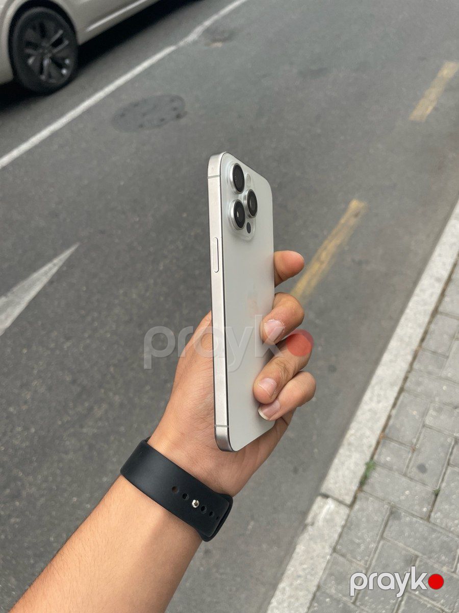 Apple iPhone 15 Pro Max White Titanium 256GB/8GB — Smartfonlar, Bakı (4)