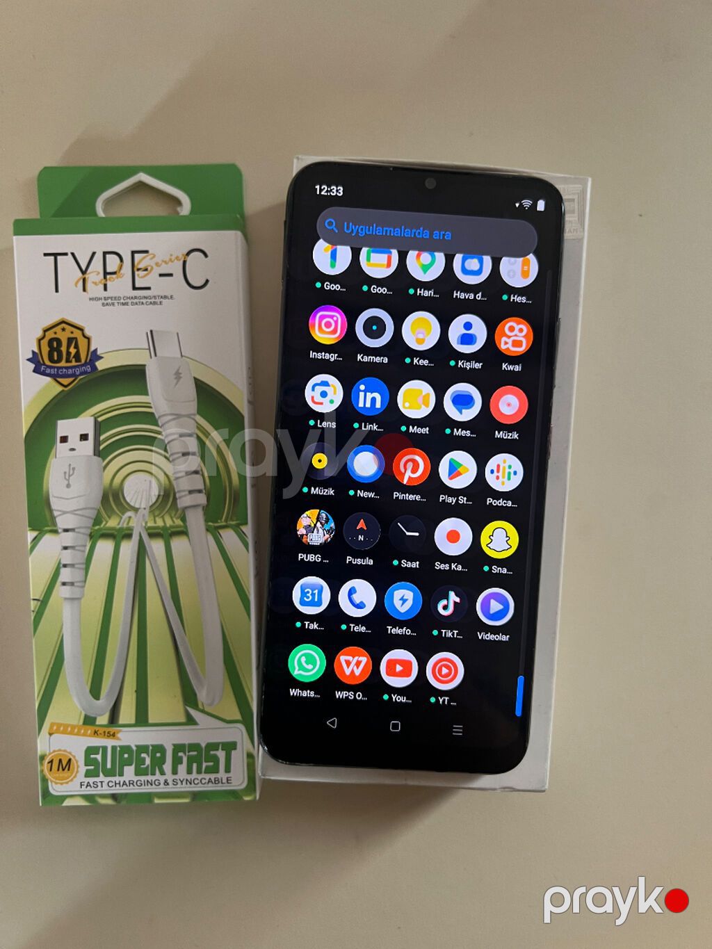 Realme C25Y, 64 GB, rəng - Boz, Sensor — Realme, Bakı (4)