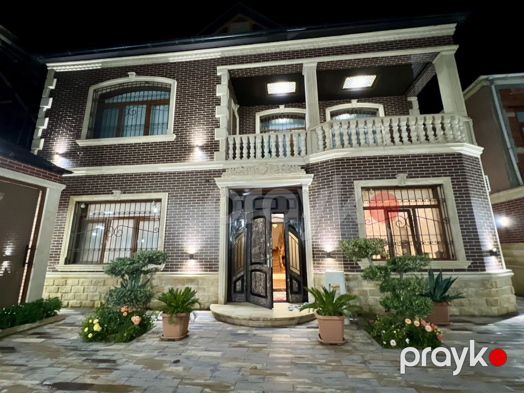 Satılır 6 otaqlı həyət evi/bağ evi 350 m² — Ev, villa, Bakı (4)