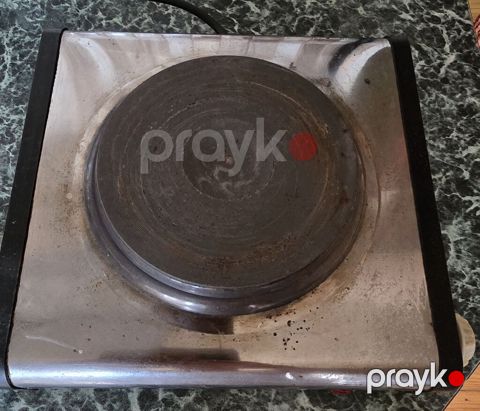Elektrik tək gözlü plitə - Klassik tökmə dəmir diskli ocaq gözü — Bakı