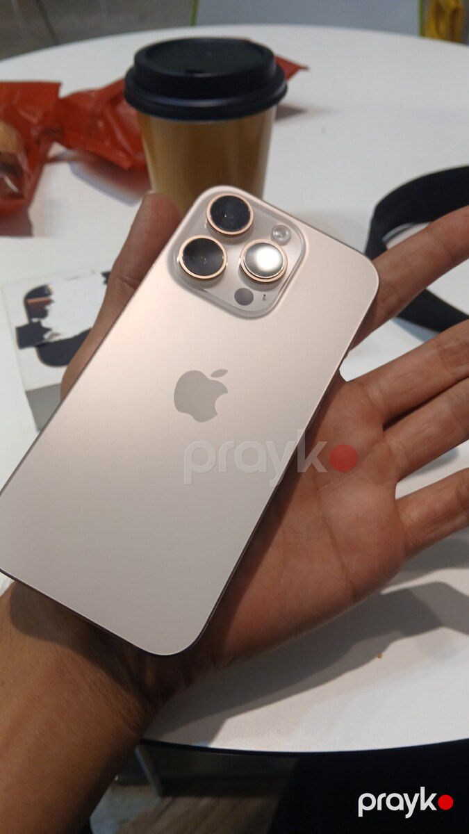 Apple iPhone 16 Pro Desert Titanium 256GB/8GB — Smartfonlar, Bakı (7)