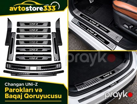 Changan Uni-Z qapı altlığı və baqaj qoruyucusu — Bakı