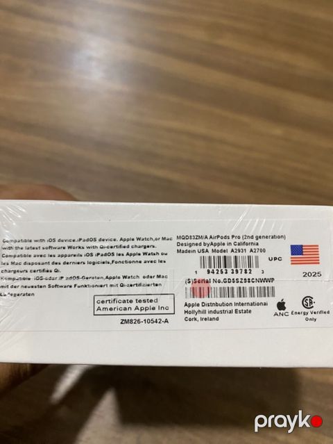 Apple AirPods Pro (2-ci nəsil) – MagSafe Şarj Qutusu (Usb‑c) ilə — Hacıqabul