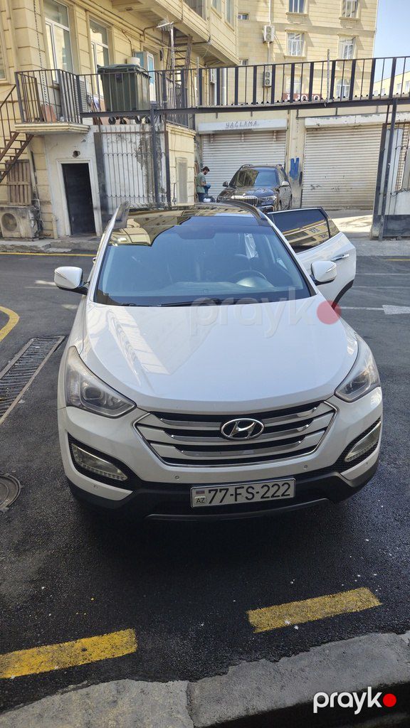 Hyundai Santa Fe, 2.0 L, 2014 il, 398 000 km — Avtomobillər, Bakı (7)