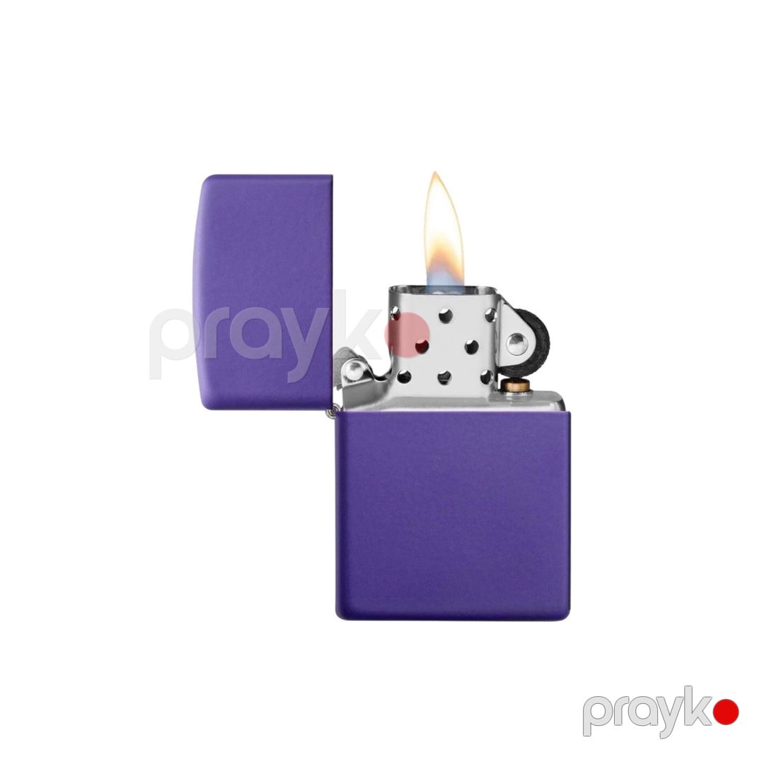 Alışqan "Zippo Purple Matte" — Şəxsi əşyalar, Bakı (2)