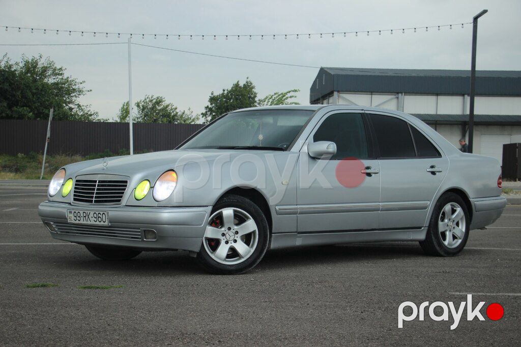 Mercedes E 240, 2.4 L, 1998 il, 520 000 km — Avtomobillər, Quba (9)
