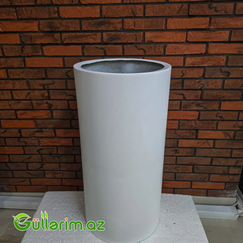 Fiber Glass dibçək sm (Fiber dibcek) — Bağ dekorasiyası, Bakı (4)