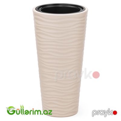 Plastik Dibçək (Seranova) — Bağ dekorasiyası, Bakı (2)