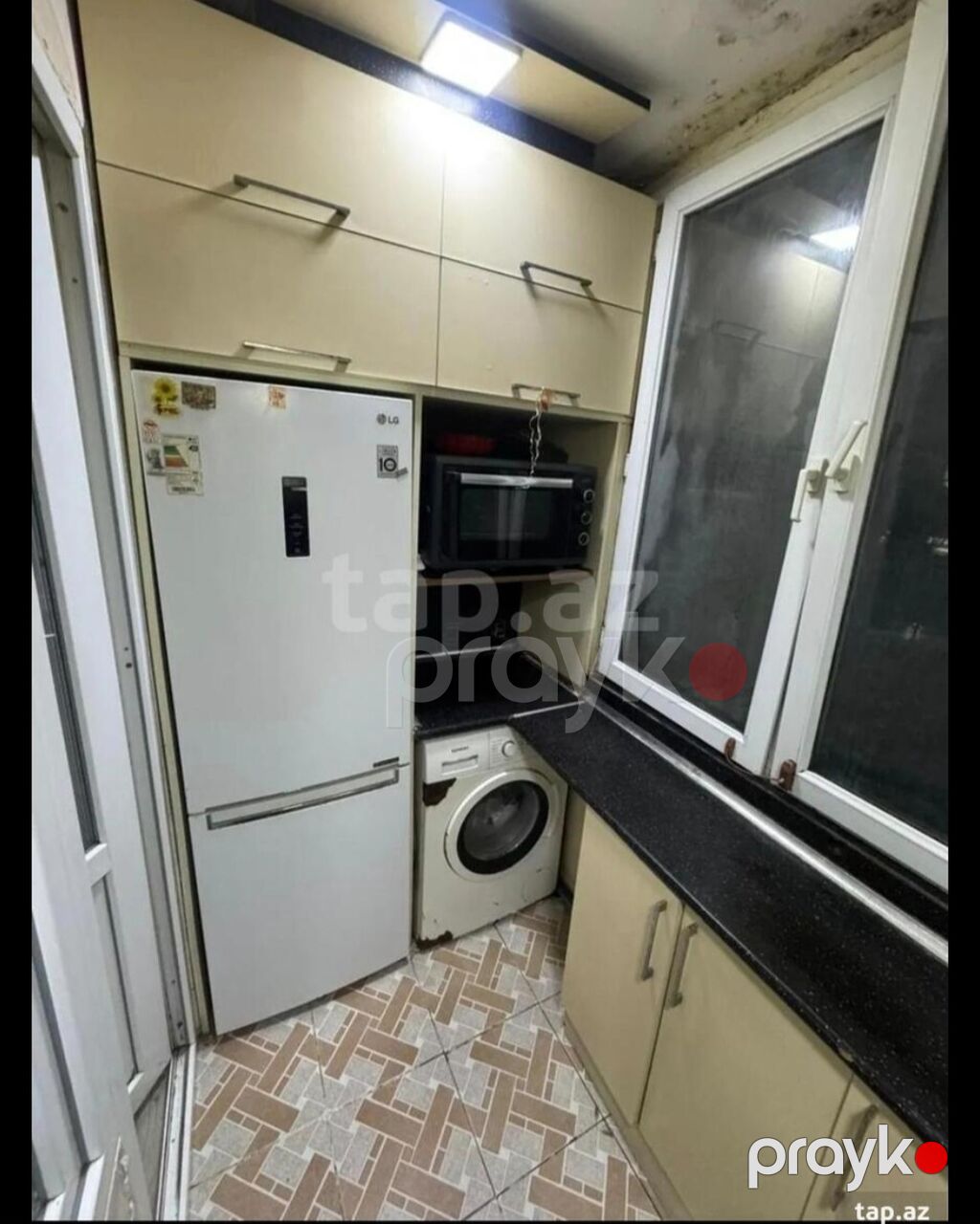 Kirayə verilir: 2 otaqlı, əşyalı mənzil - Plan: zal + yataq otağı — Mənzil, Bakı (5)
