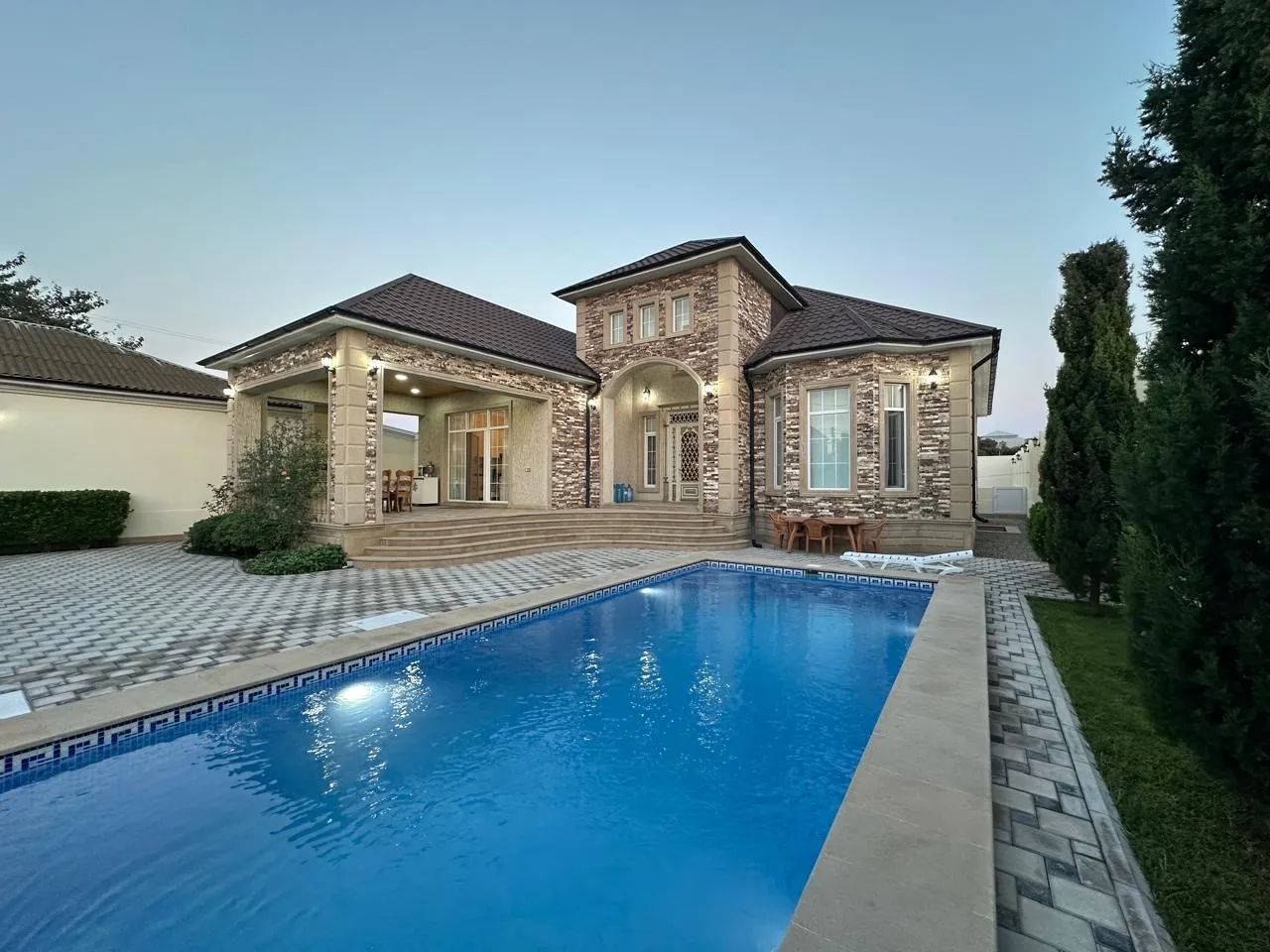 Şüvəlan, 6 otaqlı Həyət evi satılır - 200 m², 1 mərtəbə, 10 sot — Ev, villa, Bakı (4)