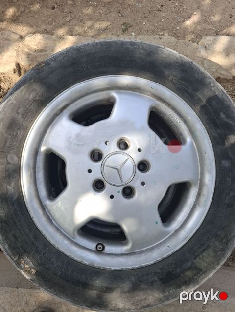 Mercedes-Benz orijinal yüngül lehimli disk və şin komplekti — Digah