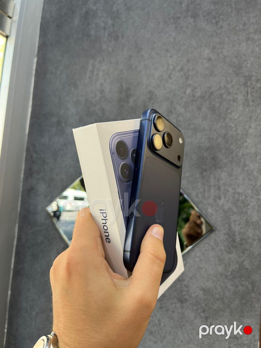Apple iPhone 17 Pro Deep Blue 256GB/12GB — Smartfonlar, Bakı (2)