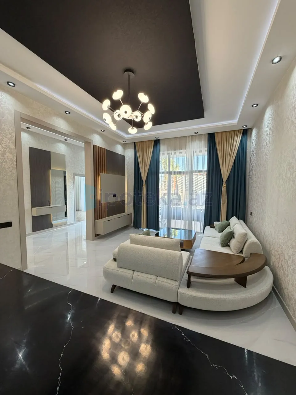 Satılır: 4 Otaq, Bağlar, Xəzər r., Mərdəkan q., 140.00 m² — Torpaq, Mərdəkan (9)