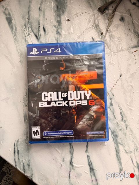 PS4 üçün Call Of Duty Black Ops 6 oyun diski — Bakı
