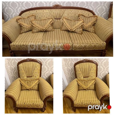 Divan +2 kreslo 350azn divan açilmir baza yoxdu. Ünvan:Ayna — Bakı