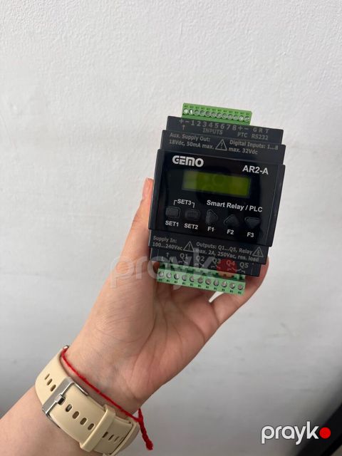 Gemo AR2-A Smart Relay / PLC — Bakı