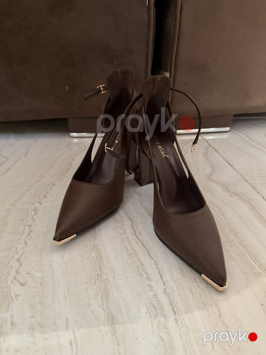 Tuflilər, Ölçü: 39, rəng - Qəhvəyi, Yeni — Tufl, Masazır