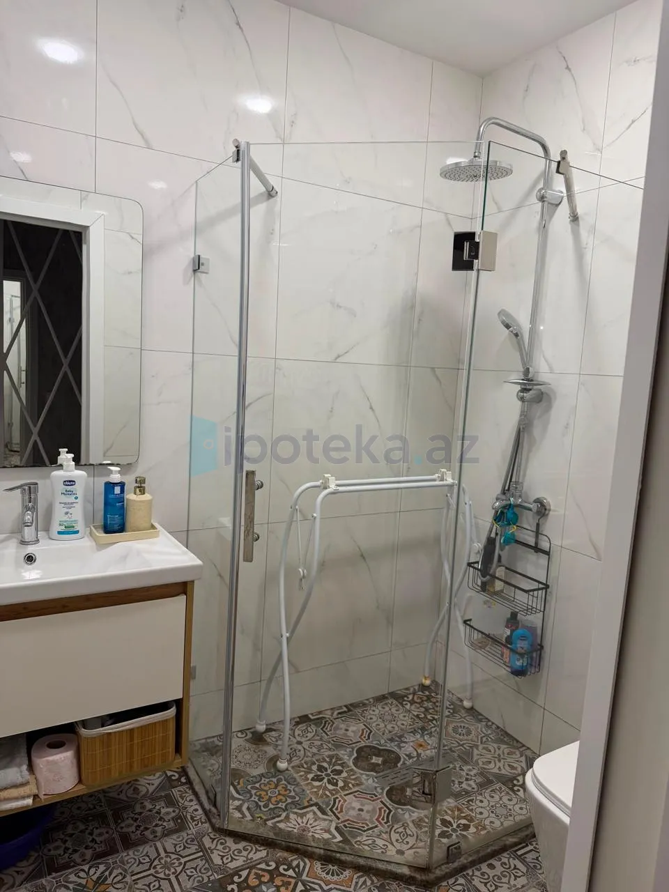 Satılır: 3 Otaq, Yeni tikili, Nərimanov r., 98.00 m² — Mənzil, Bakı (5)