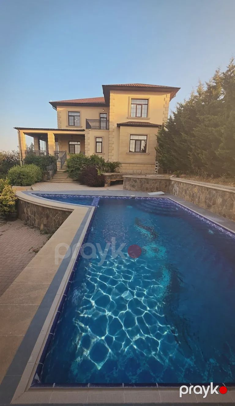 Novxanı, 7 otaqlı Villa satılır - 400 m², 3 mərtəbə, 10 sot — Ev, villa, Bakı (3)