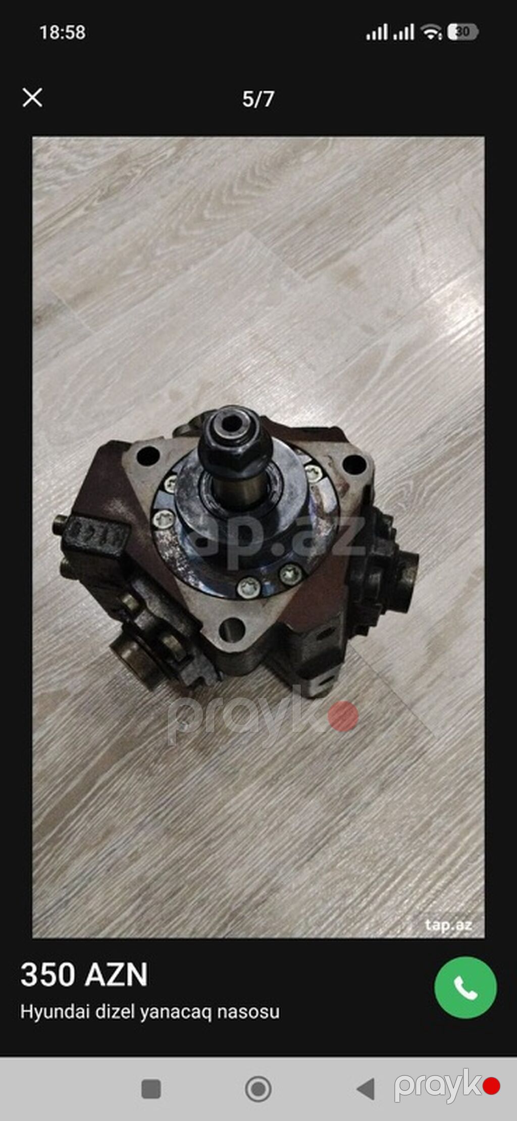 Hyundai/Kia dizel yanacaq nasosu – Bosch - Brend/model: Bosch yüksək — Yanacaq sistemi, Bakı (6)