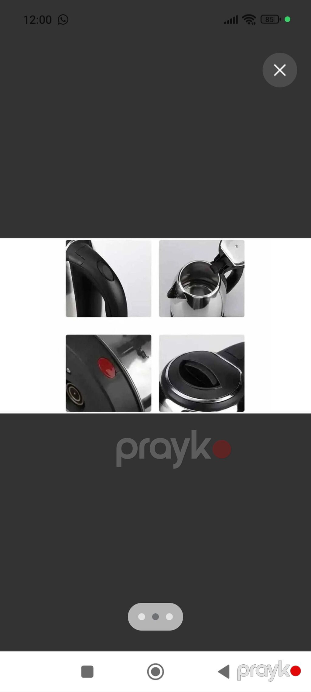Elektrik çaydan Raf, 1.6 - 2 l, Yeni, Pulsuz çatdırılma — Elektrik çaydanları və termoslar, Bakı (3)