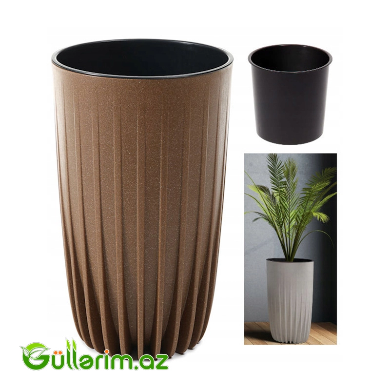 Lamela ECO Dibçək — Bağ dekorasiyası, Bakı (2)