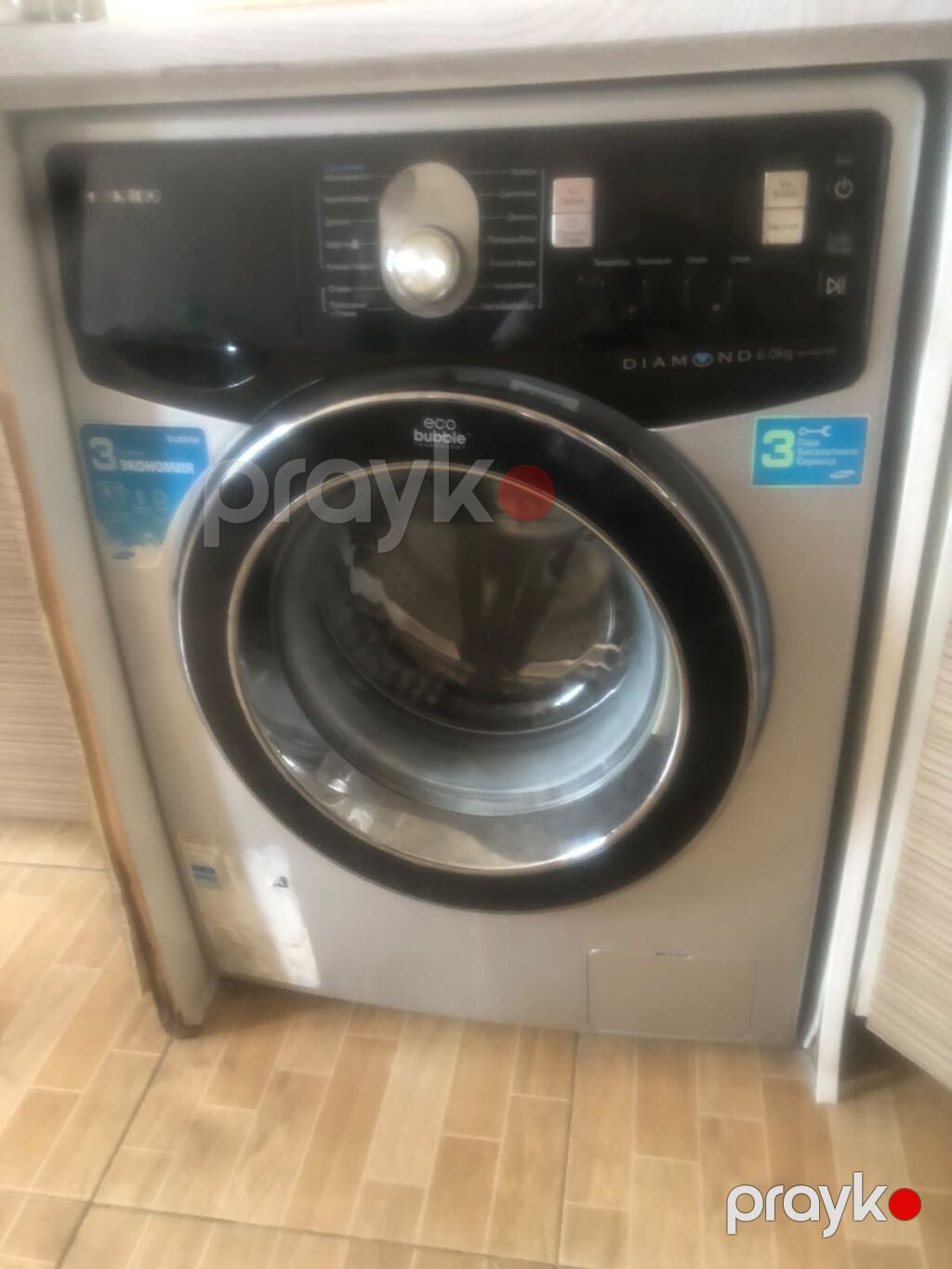 2 ədəd Paltaryuyan maşın *samsung* 6kq *qiymət 1 ədədi 200 azn* — Çamaşır maşınları, Bakı