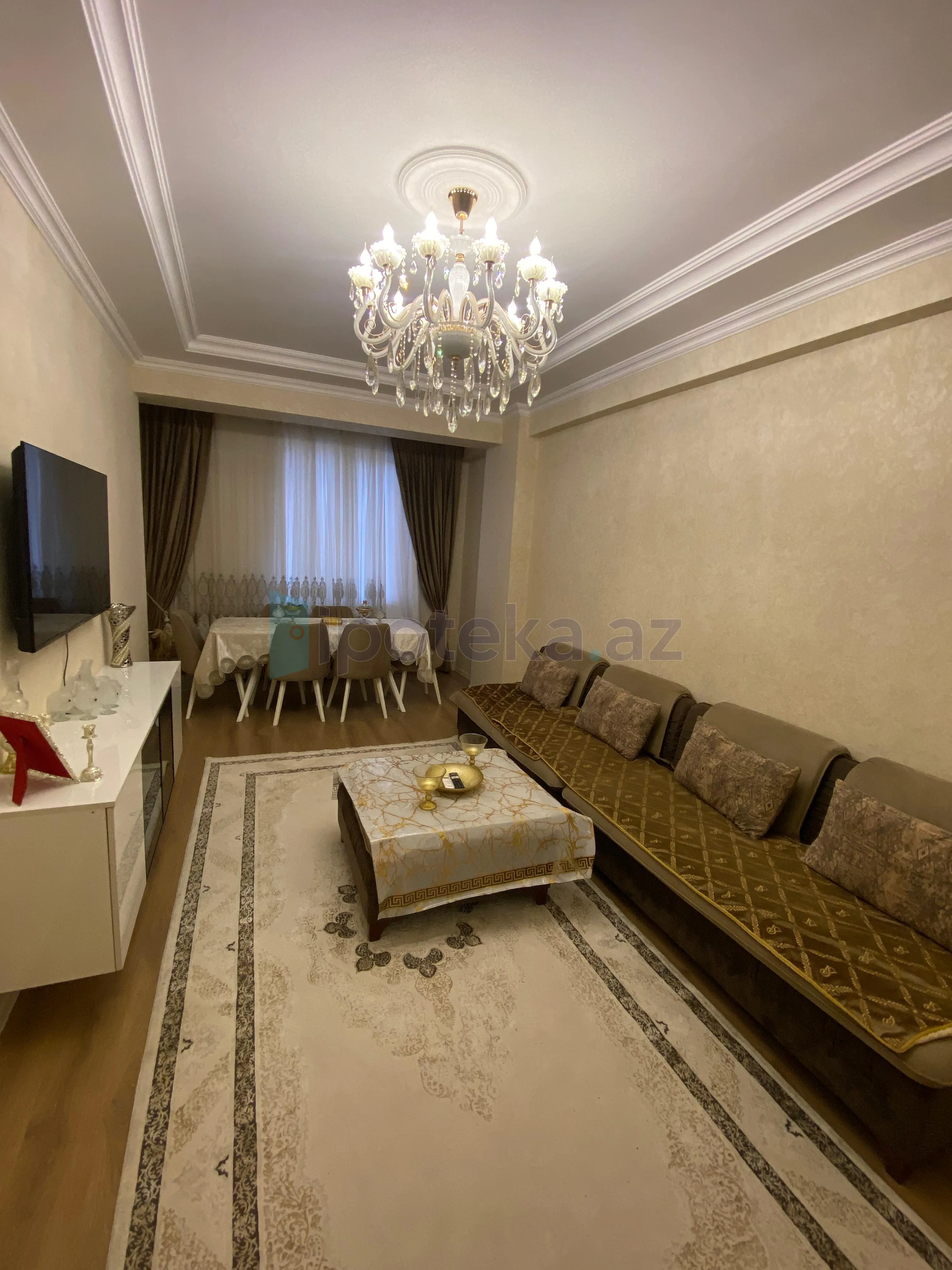 Satılır: 2 Otaq, Yeni tikili, Abşeron r., Saray q., 82.00 m² — Saray
