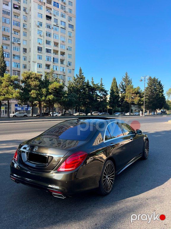 Mercedes S 350 d 4MATIC, 3.0 L, 2015 il, 272 000 km — Avtomobillər, Bakı (8)