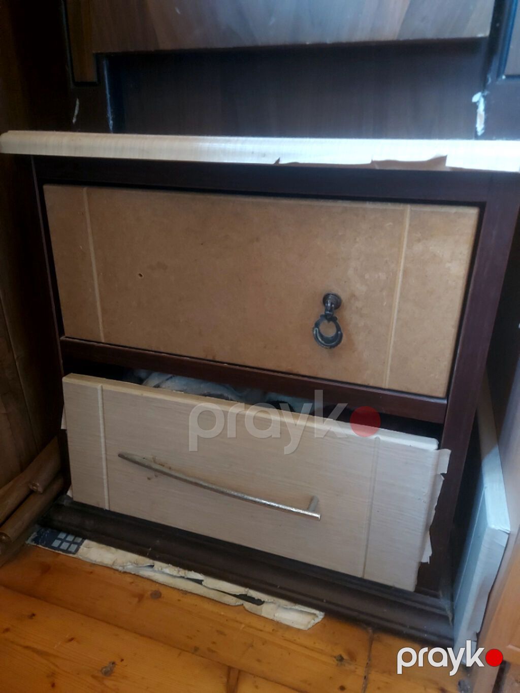 2 təknəfərlik çarpayı, Dolab, Komod, 2 tumba, İşlənmiş — Yataq otağı mobilya dəstləri, Bakı (3)