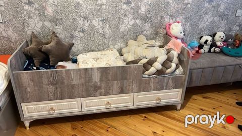 Uşaq çarpayısı satılır əslnde beşik olub sonradan düzəldib uşaq — Bakı